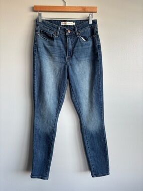 Levi Strauss Signature High-Rise Skinny Denim Blue Jeans Women’s Size 6